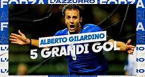 5 grandi gol di Alberto Gilardino in Nazionale