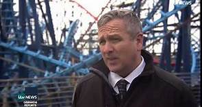 ITV Granada report on the opening of Blackpool Pleasure Beach Resort 2024