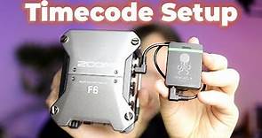 Mastering Timecode: Zoom F6 Field Recorder Setup Guide and Modes Explained