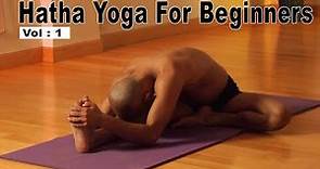 Hatha Yoga for Beginners level 1 | Hatha Yoga Video In English By Dr Varunveer | Varun Yoga