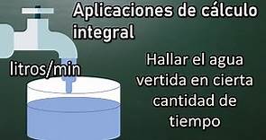 Para qué sirve el calculo integral. Un ejemplo