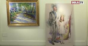 La familia real española y su peculiar historial con los retratos oficiales y pintados | ¡HOLA! TV