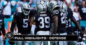 Raiders' Top 2023 Defensive Plays | Full Highlights | NFL