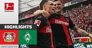 GERMAN CHAMPIONS LEVERKUSEN! 🏆⚽️ | Bayer 04 Leverkusen - SV Werder Bremen 5-0 | Highlights