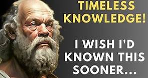 Timeless Socrates Quotes That Will Change Your Life Today - Ancient Philosophy for Personal Growth.