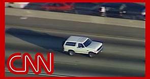 The O.J. Simpson car chase lasted 45 minutes. Watch it unfold