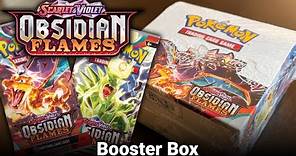 Pokémon TCG: Scarlet & Violet—Obsidian Flames Booster Box Unboxing (36 booster packs)