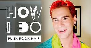 Brad Mondo's Punk Rock Hair Tutorial | How I Do | Harper's BAZAAR