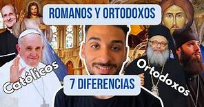 Diferencias entre ROMANOS y ORTODOXOS - Explicado rápidamente