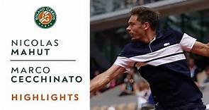 Nicolas Mahut vs Marco Cecchinato - Round 1 Highlights | Roland-Garros 2019