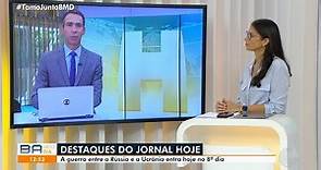 [Full HD] Chamada do "Jornal Hoje" para o "Bahia Meio Dia" da TV Bahia (03/03/2022)