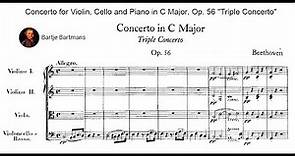 Beethoven -Triple Concerto, Op. 56 (1804) {Schneiderhan/Fournier/Anda}
