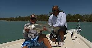 Key Largo Florida Fishing for Backcountry Redfish and Snook