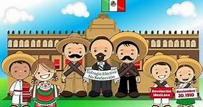 ¿Qué se celebra el 20 de noviembre para niños? Revolución Mexicana | Unión Jalisco