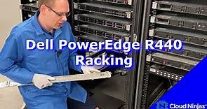 Dell PowerEdge R440 | How To Rack a Server | Server Racking | Sliding Rails | Rackmount Server