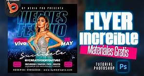 Cómo crear un flyer increíble para tus fiestas en Photoshop