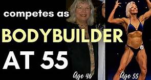 Female Bodybuilder Over 50 - Competition Footage