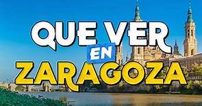 🧳️ TOP 10 Que Ver en Zaragoza ✈️ Guía Turística Que Hacer en Zaragoza