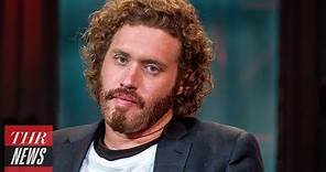 T.J. Miller Arrested for Allegedly Calling in a Fake Bomb Threat | THR News