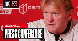 Stuart McCall | Preston North End v Sheffield United | Pre-match press conference