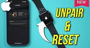 How to Unpair and Reset Any Apple Watch