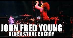 John Fred Young (Black Stone Cherry) - 'Rain Wizard' live drum cam