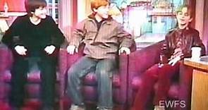 Emma Watson and Rupert Grint on Rosie O'Donnel 2001