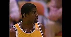 1987 Game 1 Seattle SuperSonics @ Los Angeles Lakers Kareem Chambers Ellis Magic