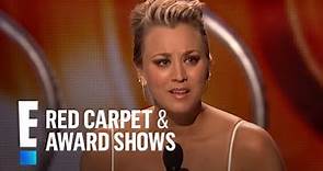 Favorite Comedic TV Actress is Kaley Cuoco-Sweeting | E! People's Choice Awards