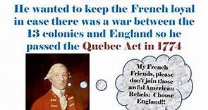 History of Quebec and Canada 1760 1848