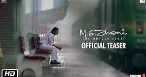 M.S.Dhoni - The Untold Story | Official Teaser | Sushant Singh Rajput