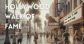 Los Angeles Hollywood Walk of Fame Tour 4K #hollywood #losangeles