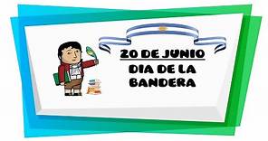 Manuel Belgrano 📘 - Día de la Bandera para niños | 20 de Junio
