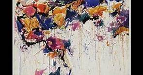 Sam Francis 薩姆弗朗西斯 (1923-1994) Color Field Painting Lyrical Abstraction American