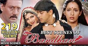 Best Scenes Of Bandhan | Hindi Movies | Salman Khan | Jackie Shroff | Best Bollywood Movie Scenes
