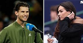 Dominic Thiem and girlfriend Lili Paul-Roncalli makes rare public appearance together at BMW Open in Munich