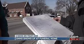 Family members getting ashes from bankrupt Benson funeral home