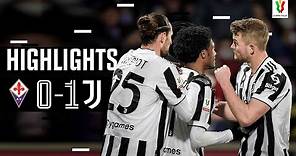Fiorentina 0-1 Juventus | Juventus seals the first leg against Fiorentina! | Coppa Italia Highlights