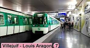 Villejuif - Louis Aragon | Ligne 7 : Métro de Paris ( RATP MF77 )