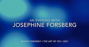 An Evening with Josephine Forsberg!