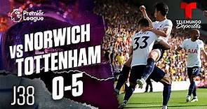 Highlights & Goals | Norwich City vs. Tottenham 0-5 | Premier League | Telemundo Deportes