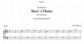 Steve`s Theme from "The Last Song"