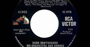 1968 HITS ARCHIVE: The Good, The Bad And The Ugly - Hugo Montenegro (a #2 record--mono 45)