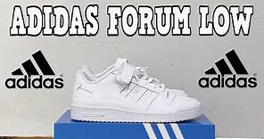 ADIDAS FORUM LOW UNBOXING AND REVIEW | Adidas FORUM LOW blancos | ADIDAS FORUM LOW WHITE🎊🎇 🎆🥂🍷