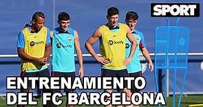 💪 Así ha sido el ÚLTIMO entrenamiento del FC BARCELONA antes del PARTIDO ante el REAL MADRID