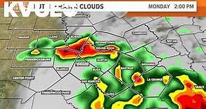 Austin-area weather: Strong storms possible Monday, May 13 | Live radar