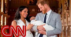 See first glimpse of Meghan and Harry's baby boy
