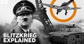 Blitzkrieg tactics explained | How Hitler invaded France WW2