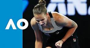 Camila Giorgi v Karolina Pliskova match highlights (3R) | Australian Open 2019