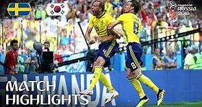 Sweden v Korea Republic | 2018 FIFA World Cup | Match Highlights